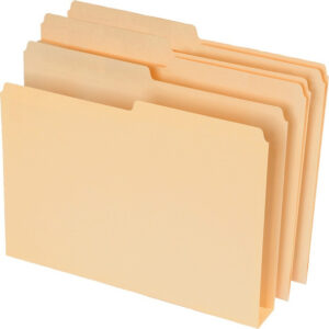 Pendaflex Double Stuff File Folders.