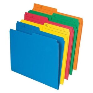 Pendaflex Coloured File Folders.